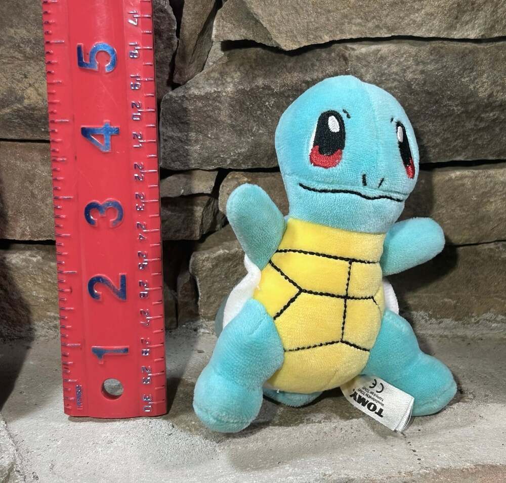 Pokemon Squirtle 4.5” tiny plush by TOMY